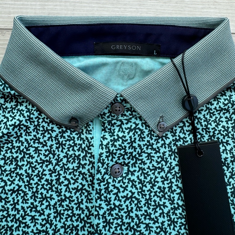 Greyson Coral Dreams Polo Large